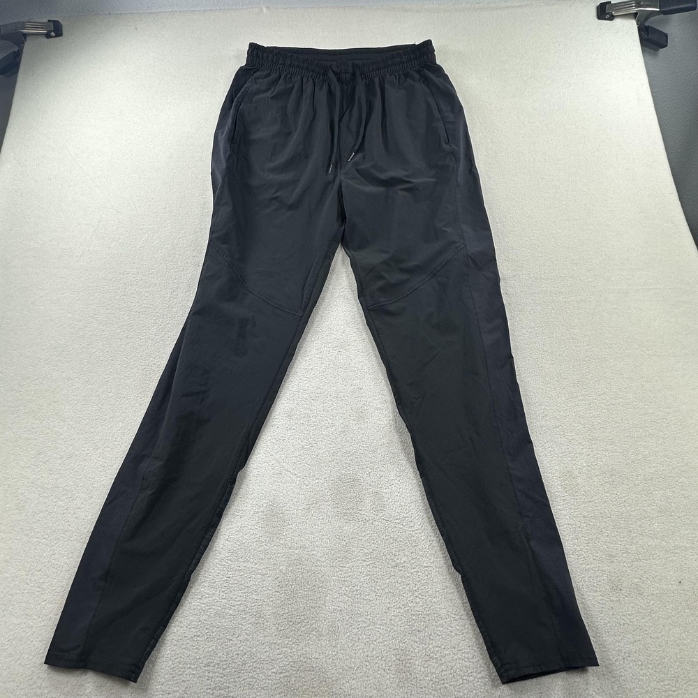 Outdoor Voices Pants Womens Medium Black Track Pant Athletic Running Joggers - Picture 2 of 12